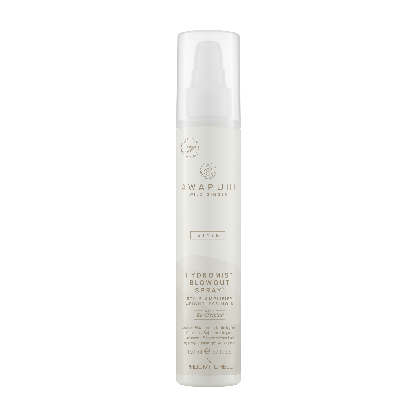 Awapuhi Wild Ginger Hydromist Blow-Out Spray 150 ml