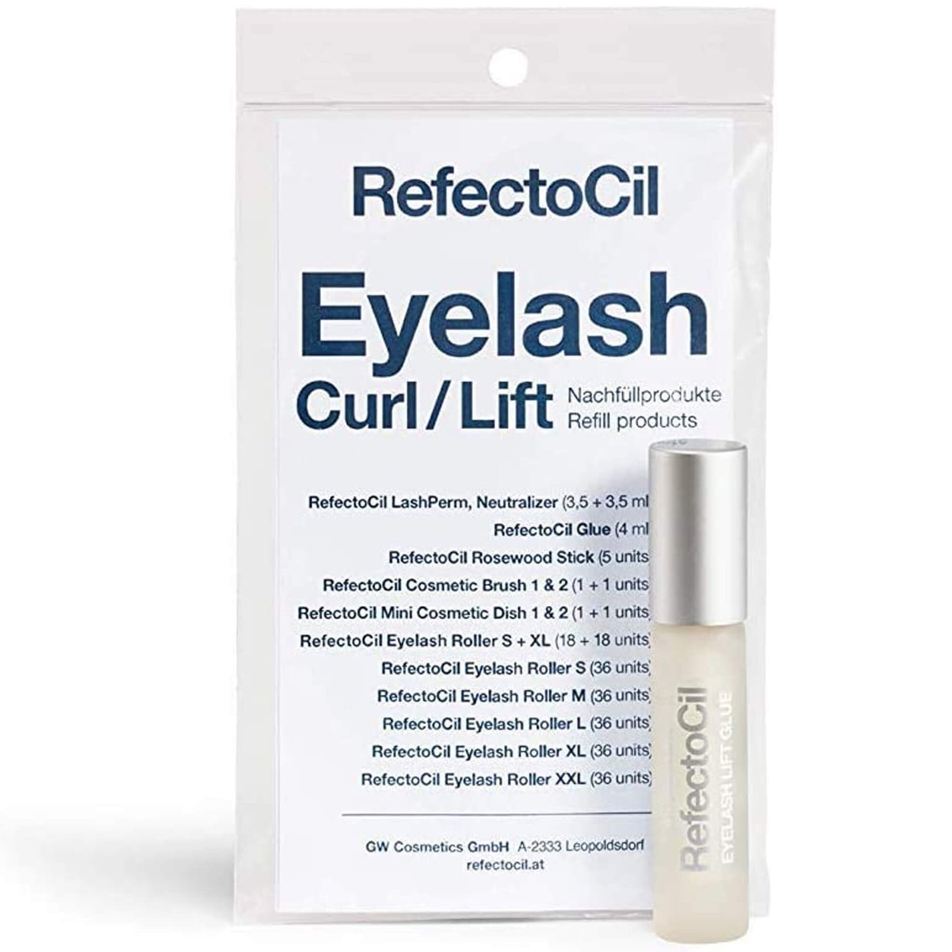 EX RCil Eyelash Lift Kit 36 Anwendungen Wimperndauerwelle Export RefectoCil
