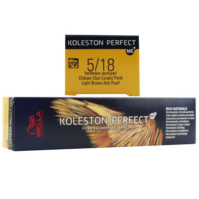 Wella Koleston RICH NATURALS 5/18 hellbraun asch-perl 60 ml