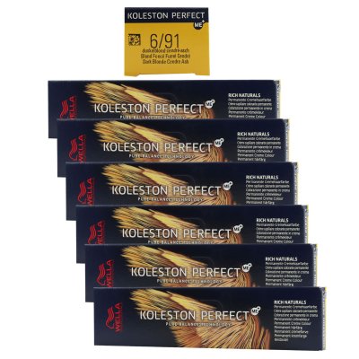 Wella Koleston RICH NATURALS 6/91 dunkelblond cendré-asch 60 ml
