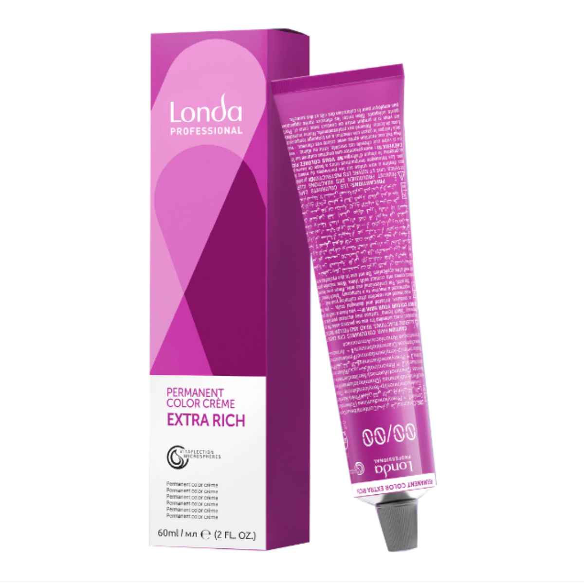 Londa Cremehaarfarbe Schwarz 2/0 60 ml