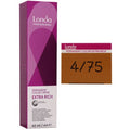 Londa Cremehaarfarbe Mittelbraun braun-rot 4/75 60 ml