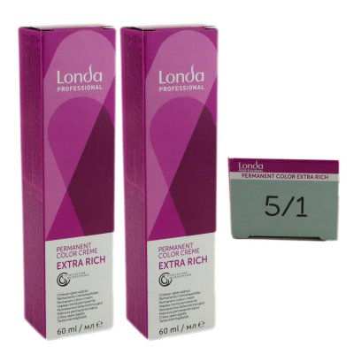Londa Cremehaarfarbe Hellbraun asch 5/1 60 ml