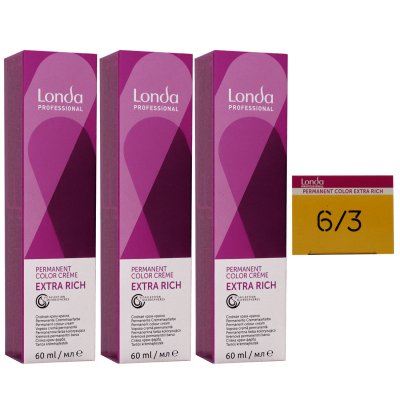 Londa Cremehaarfarbe Dunkelblond-gold 6/3 60 ml