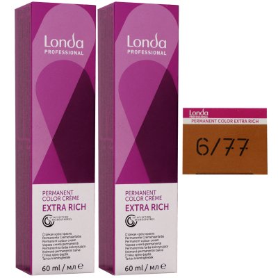 Londa Cremehaarfarbe Dunkelblond braun-intensiv 6/77 60 ml