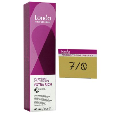 Londa Cremehaarfarbe Mittelblond 7/0 60 ml