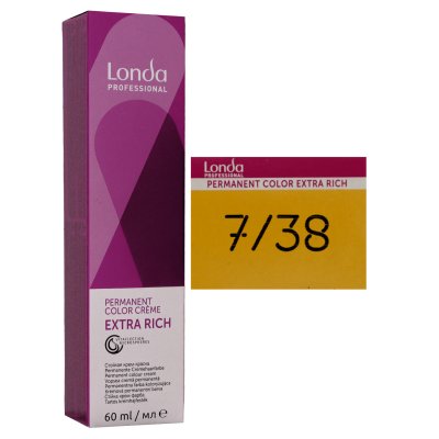 Londa Cremehaarfarbe Mittelblond gold-perl 7/38 60 ml