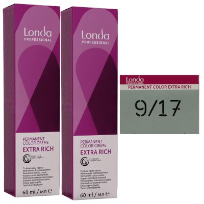 Londa Cremehaarfarbe Lichtblond asch-braun 9/17 60 ml