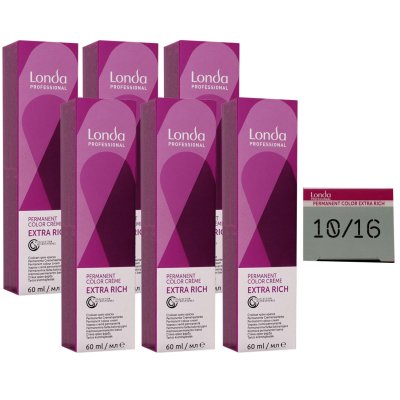 Londa Cremehaarfarbe Hell-Lichtblond-asch-violett 10/16 60 ml