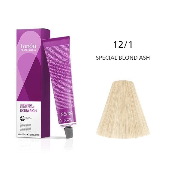 Londa Cremehaarfarbe Spezialblond asch 12/1 60 ml