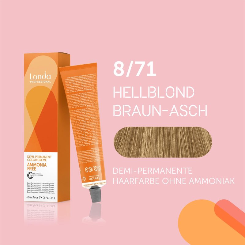 Londa Intensivtönung Hellblond braun-asch 8/71 60 ml