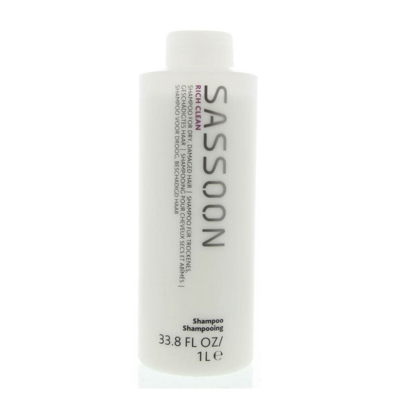 Sassoon Rich Clean Shampoo 1L