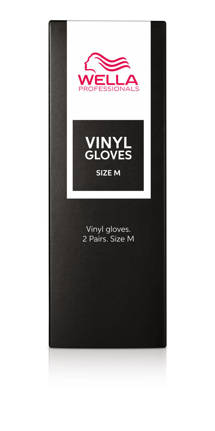 Wella Handschuhe Vinyl Gr. M P2 4 PCE