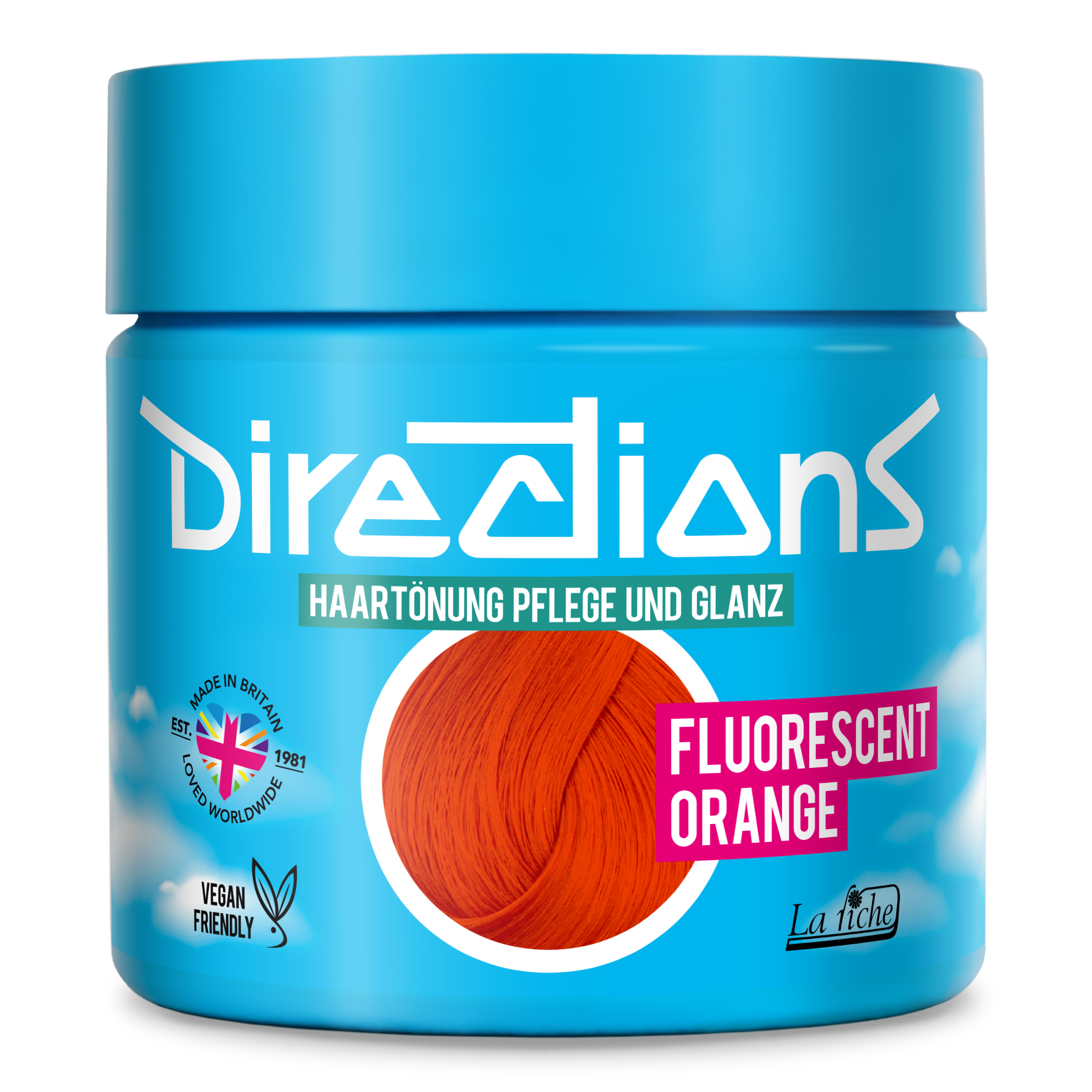 Directions fluorescent orange 100ml Haartönung
