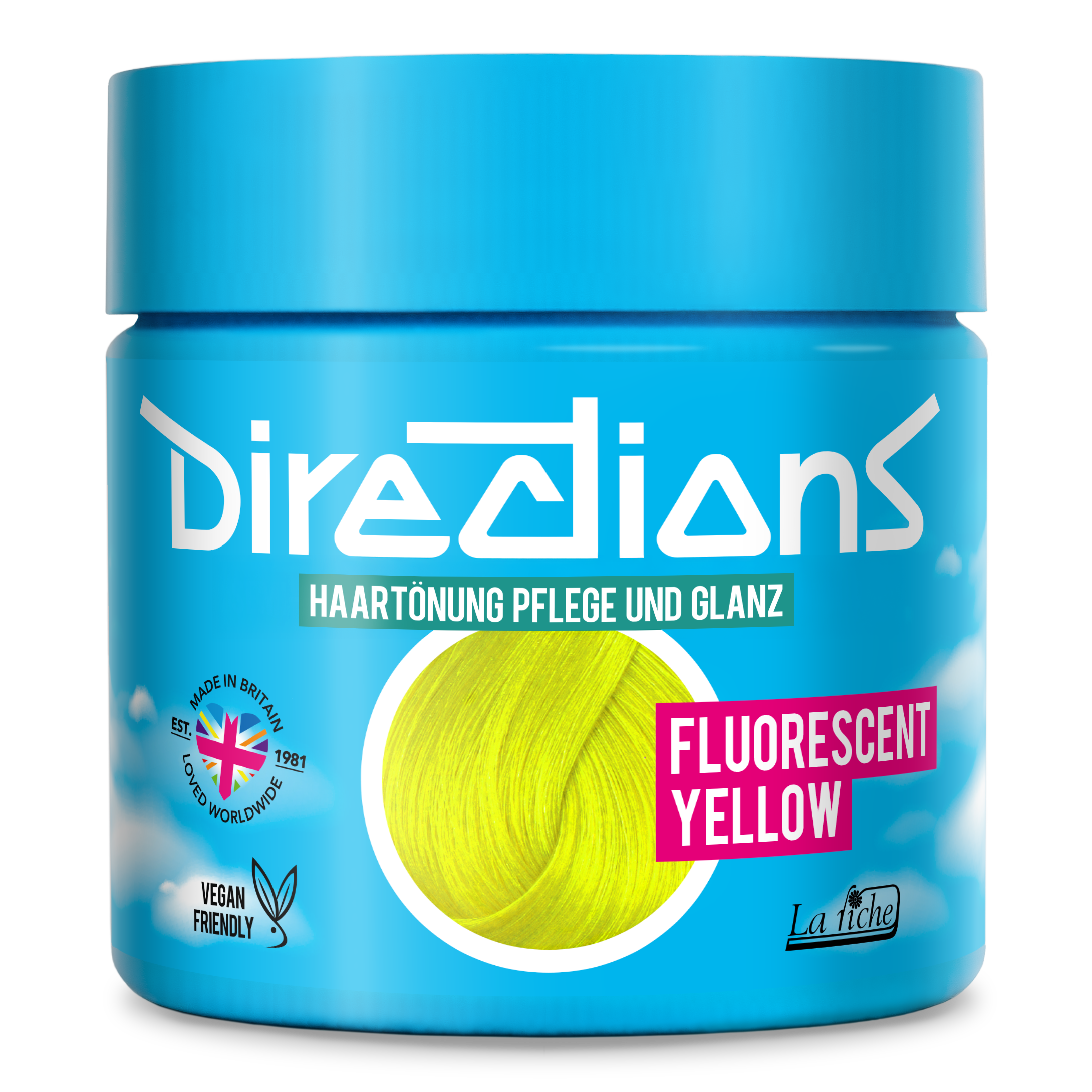 Directions fluorescent yellow 100ml Haartöung