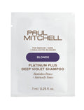 Platinum Plus Deep Violet Shampoo Qualitätsmuster 10ml