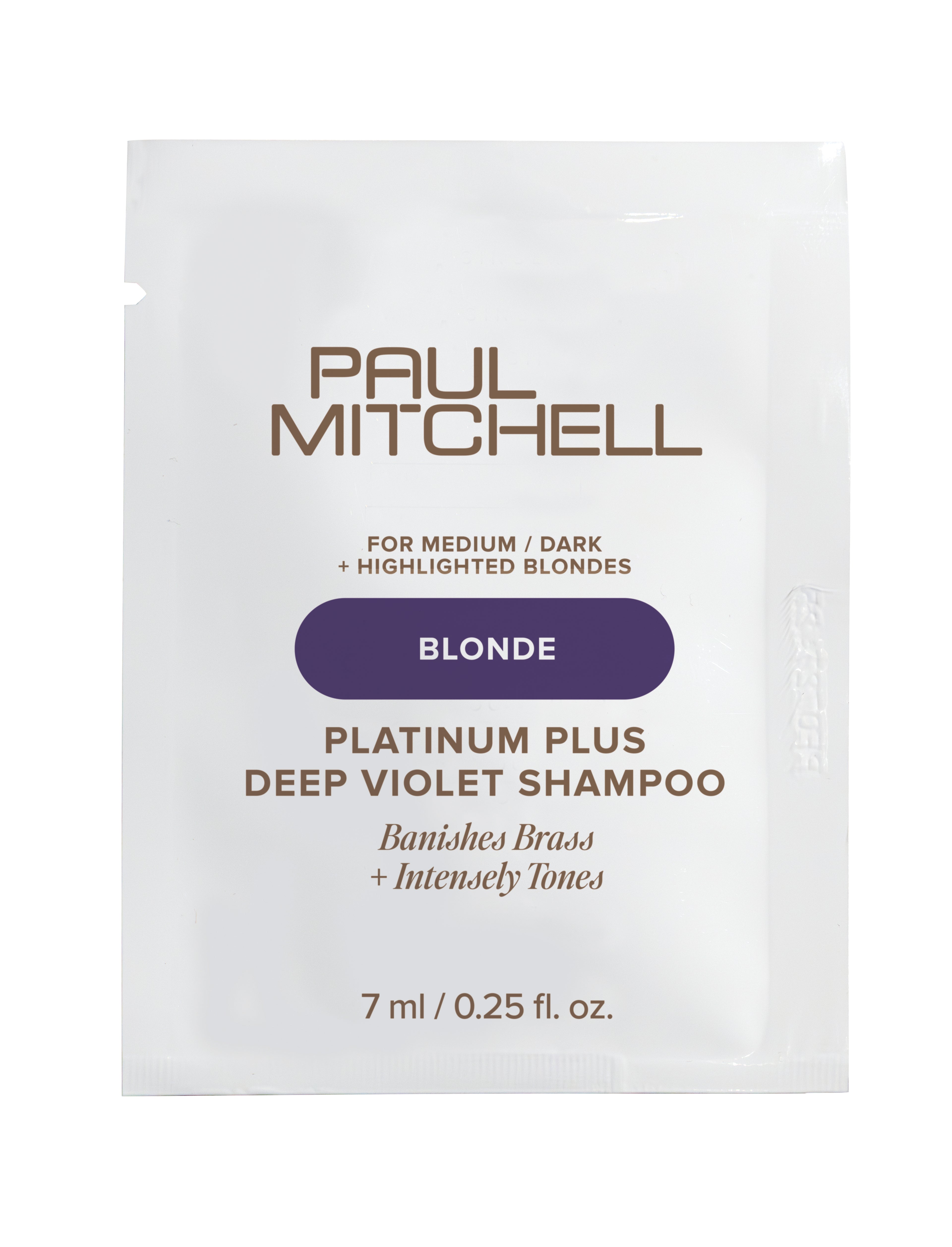 Platinum Plus Deep Violet Shampoo Qualitätsmuster 10ml